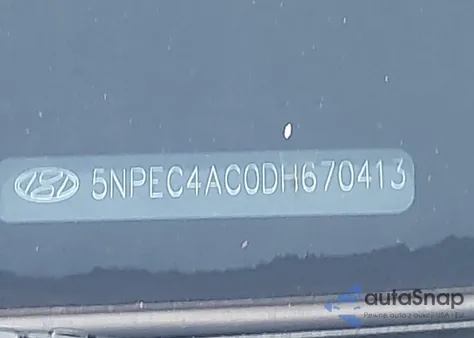 2013 Hyundai Sonata Se from USA, damaged, VIN 5NPEC4AC0DH670413